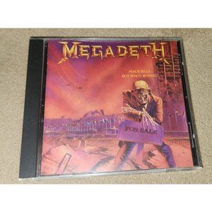 MEGADETH cd PEACE SELLS BUT WHO'S BUYING  capitol cdp 7 46370 2